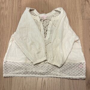 Victoria's Secret Lace-Up Top